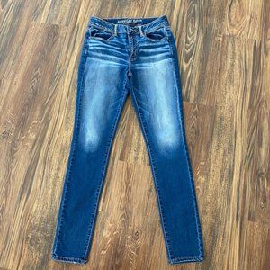 AEO Super Super Stretch Hi-Rise Jegging 8L